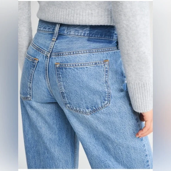 NWT Abercrombie & Fitch A&F Ultra Loose Low Rise jean 23 x-short denim - Picture 12 of 12